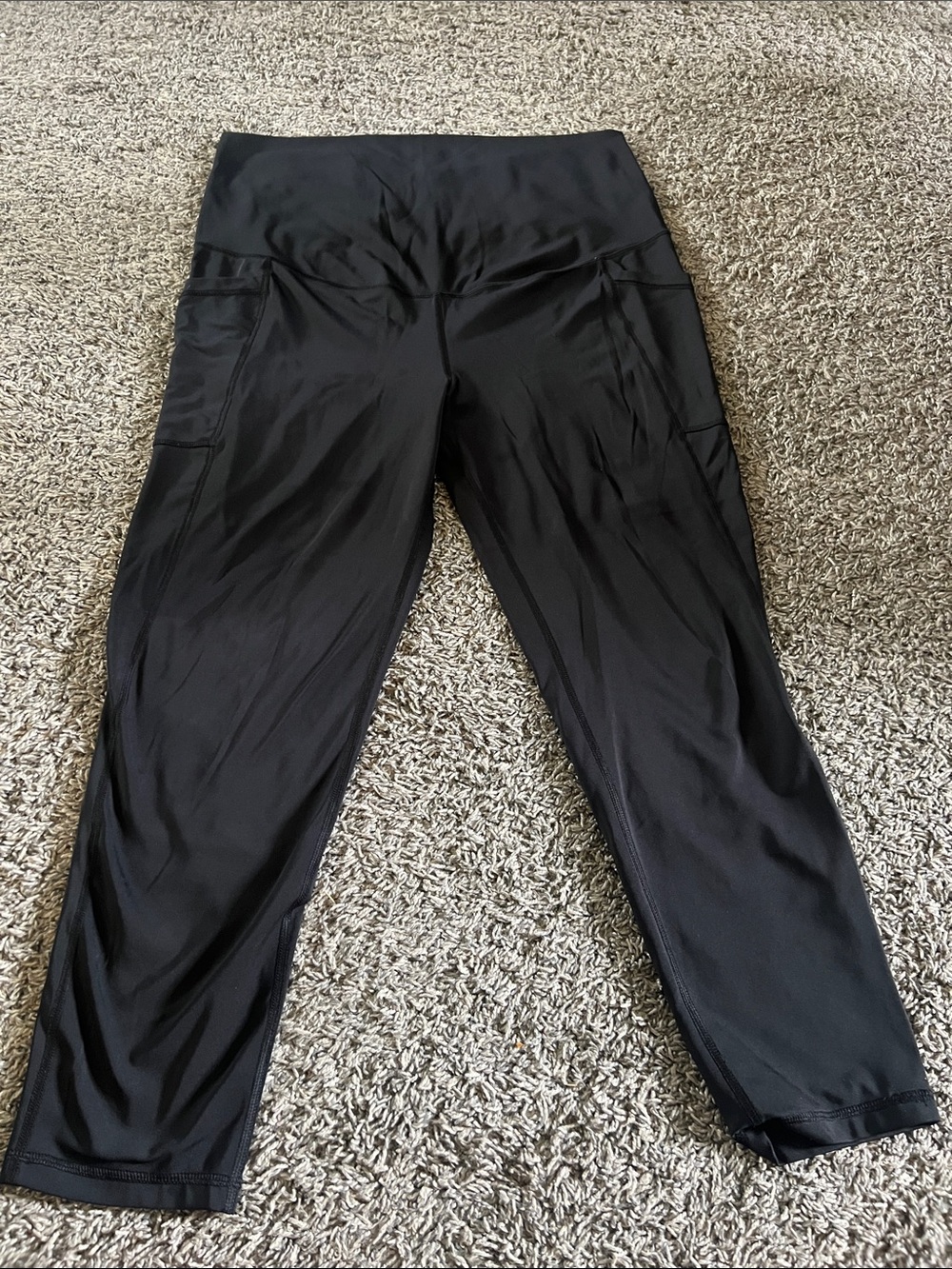 Isabel by Ingrid + Isabel Black Maternity Leggings With Pockets